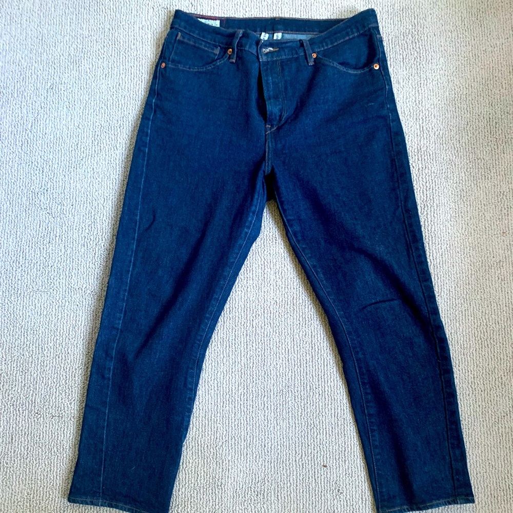 Levi’s Premium Dark Denim Straight Jeans